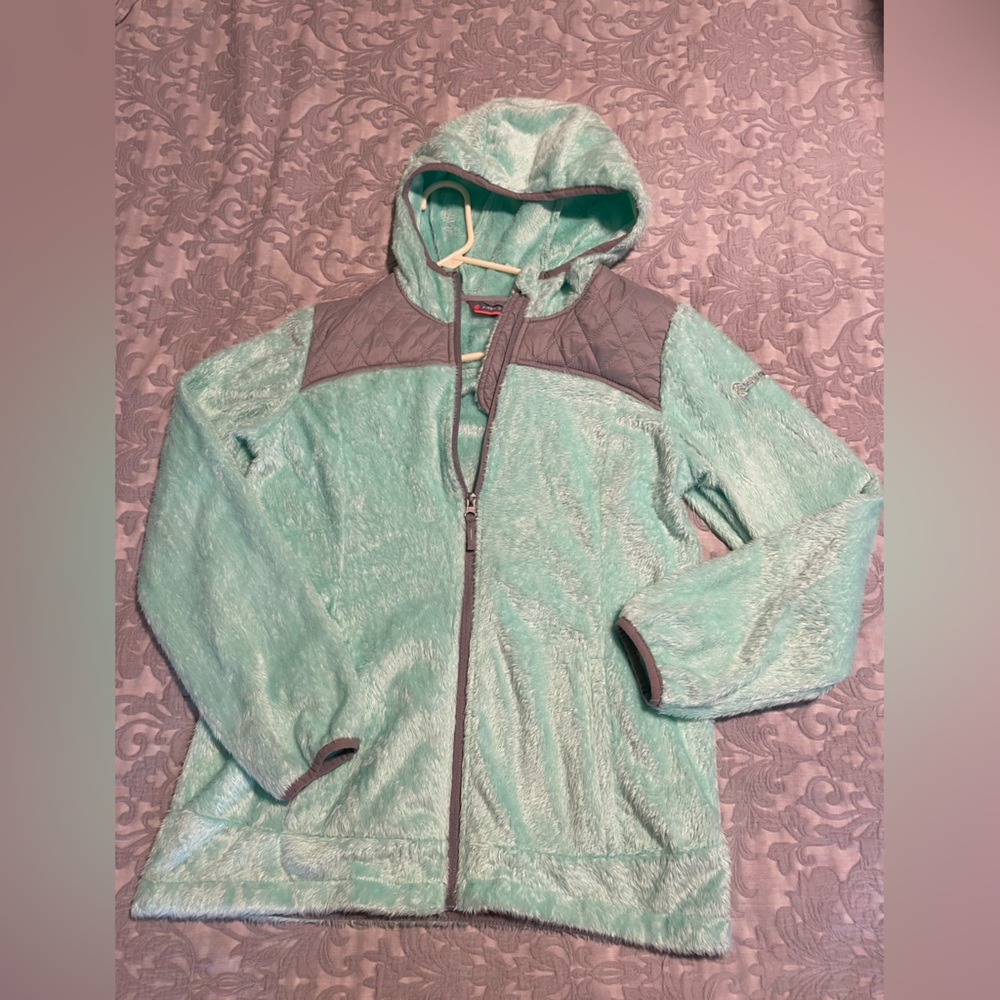 Columbia Women's Mint Green Hooded Jacket